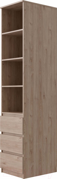 Изображение товара Стеллаж MySTAR Сноули 3я ИВ-121.20 (гикори кингстон)