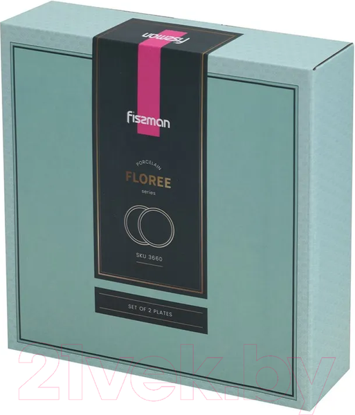 Изображение товара Набор тарелок Fissman Floree 3660 (2шт)
