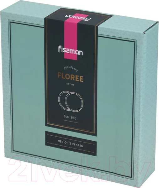 Изображение товара Набор тарелок Fissman Floree 3661 (2шт)