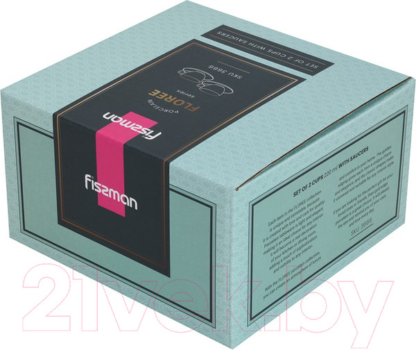 Изображение товара Набор для чая/кофе Fissman Floree 3666