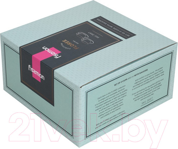 Изображение товара Набор для чая/кофе Fissman Floree 3667