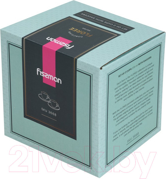 Изображение товара Набор для чая/кофе Fissman Floree 3668