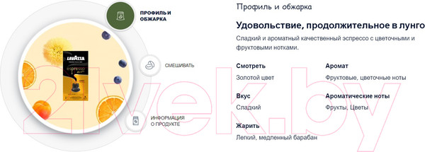 Изображение товара Кофе в капсулах Lavazza Espresso Lungo (10x5.6г)