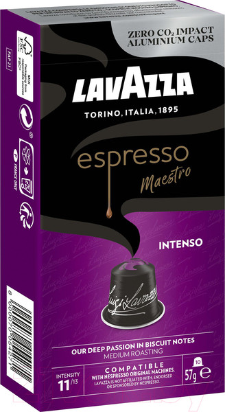 Изображение товара Кофе в капсулах Lavazza Espresso Intenso (10x5.7г)