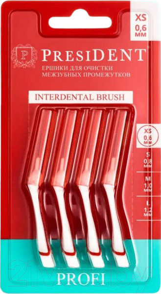 Изображение товара Ершики межзубные PresiDent Profi XS