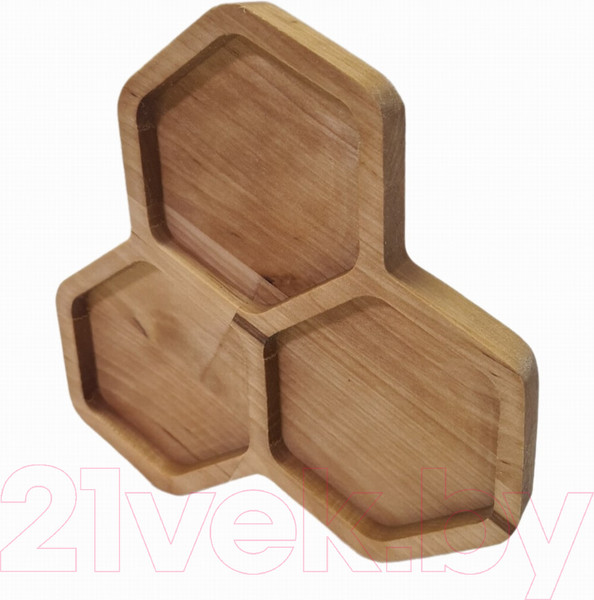 Изображение товара Менажница Guter Baum Соты 3 ячейки / 370676m