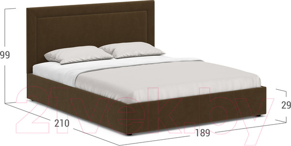 Изображение товара Двуспальная кровать Moon Family 1258 / MF008995