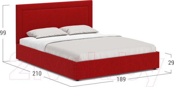 Изображение товара Двуспальная кровать Moon Family 1258 / MF009085