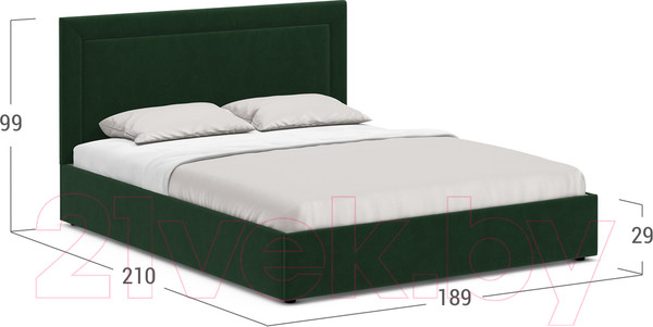 Изображение товара Двуспальная кровать Moon Family 1258 / MF009095