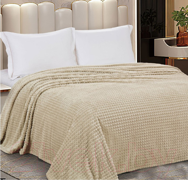 Изображение товара Плед Alleri Велсофт Jacquard Premium евро / ПВЖ-075