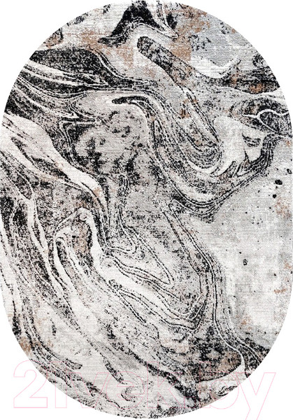 Изображение товара Ковер Safyun Mariel MR356-GREY-BLACK-OVAL (2x3)