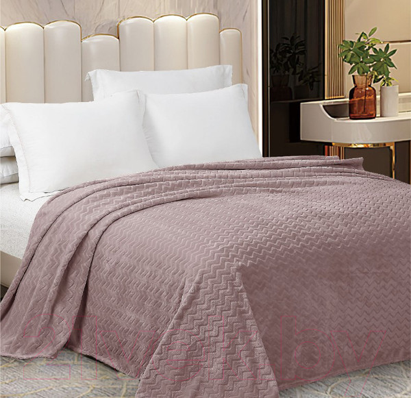 Изображение товара Плед Alleri Велсофт Jacquard Premium 1.5сп / ПВЖ-081