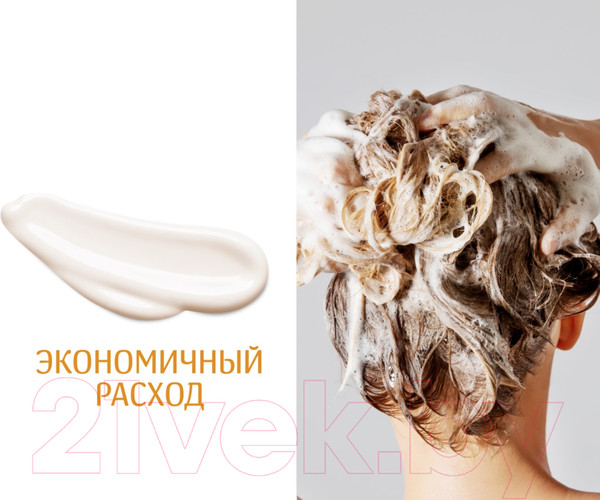 Изображение товара Шампунь для волос Anian Восстанавливающий для поврежденных сухих волос (400мл)