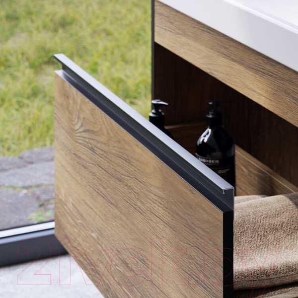 Изображение товара Тумба с умывальником Aqwella Urban / URB0110DB (дуб балтийский)