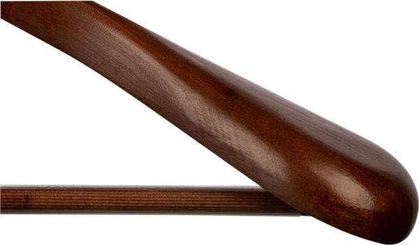 Изображение товара Деревянная вешалка-плечики Рыжий кот 107914 (темно-коричневый)