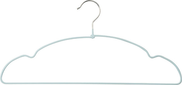 Изображение товара Набор металлических вешалок-плечиков Рыжий кот 107915 (10шт, бирюзовый)