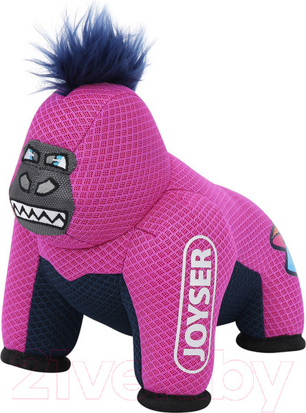 Изображение товара Игрушка для собак Joyser Mightus J-Rilla горилла с пищалкой / 7021J (M/L, розовый)