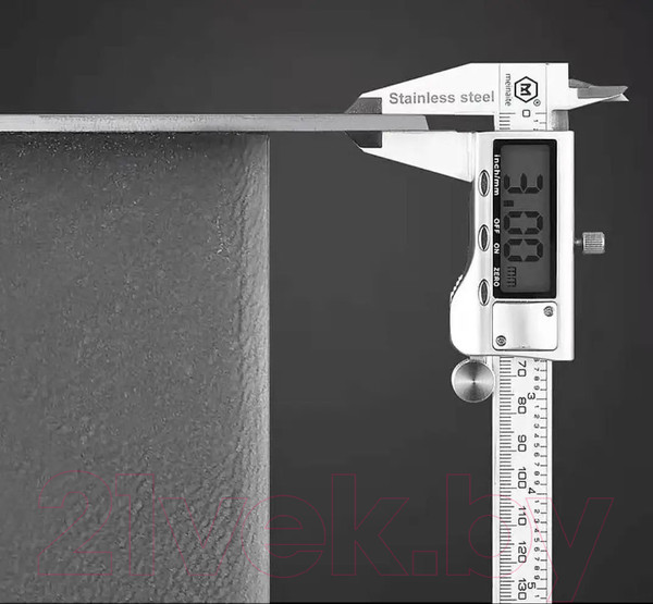 Изображение товара Мойка кухонная Roxen Simple 560220-70B PVD с коландером и дозатором (графит)