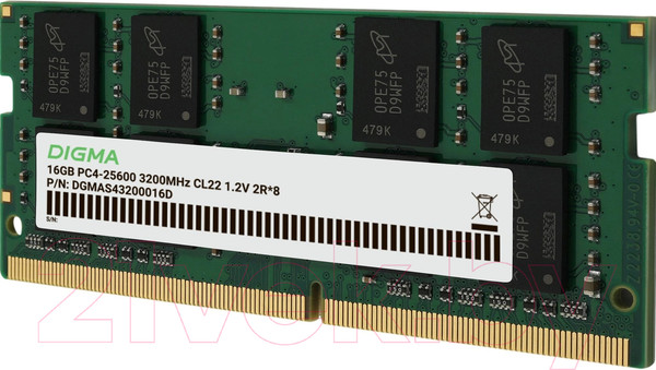 Изображение товара Оперативная память DDR4 Digma DGMAS43200016D