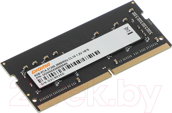 Изображение товара Оперативная память DDR4 Digma DGMAS42666004S