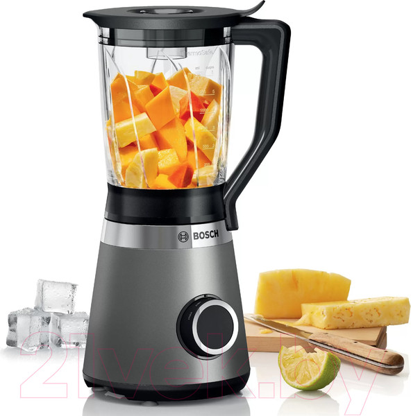 Изображение товара Блендер стационарный Bosch VitaPower Serie 4 MMB6172S (серебристый)