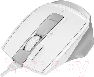 Изображение товара Мышь A4Tech Fstyler FM45S Air (белый/серебристый)
