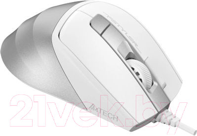 Изображение товара Мышь A4Tech Fstyler FM45S Air (белый/серебристый)