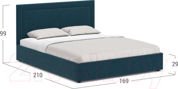 Изображение товара Двуспальная кровать Moon Family 1258 / MF008973