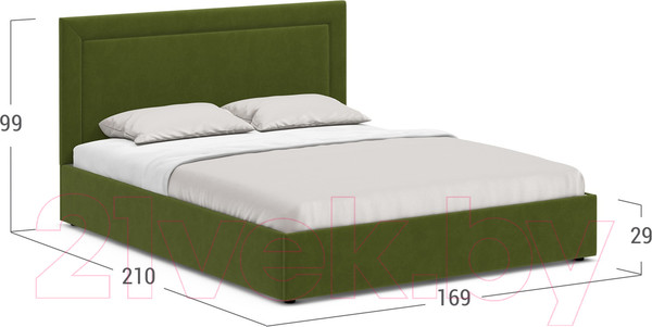 Изображение товара Двуспальная кровать Moon Family 1258 / MF008983