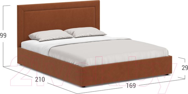 Изображение товара Двуспальная кровать Moon Family 1258 / MF008963