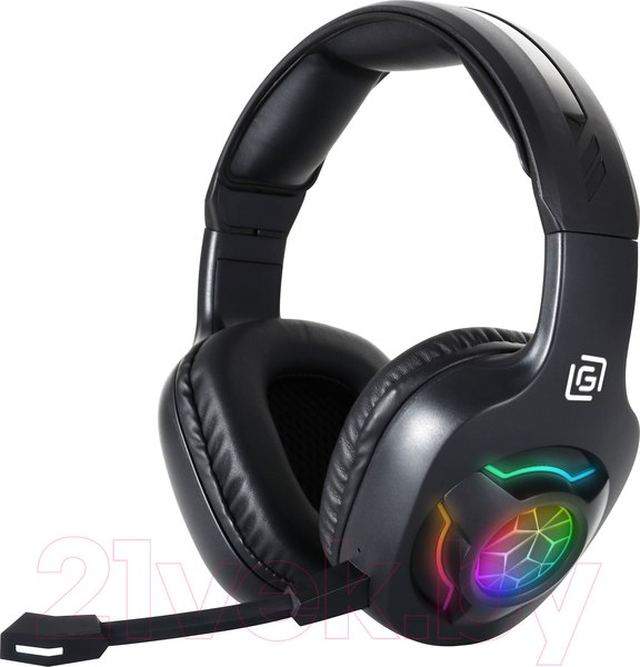Изображение товара Наушники-гарнитура Оклик HS-L575G (черный)