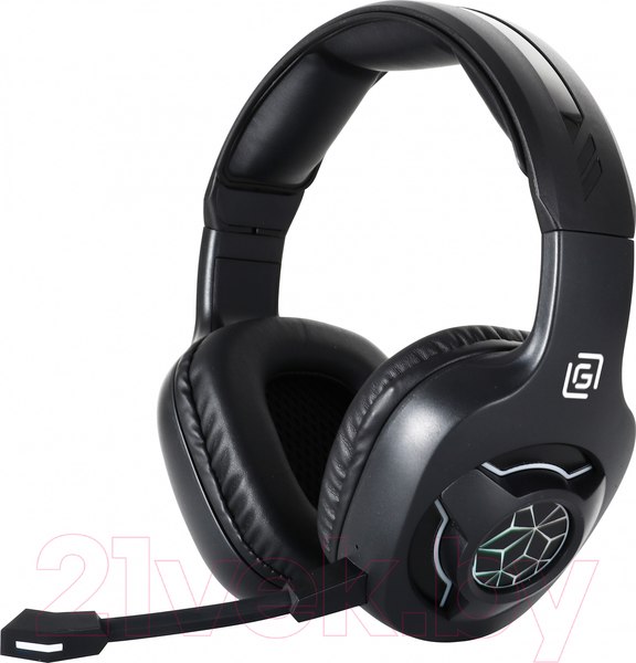 Изображение товара Наушники-гарнитура Оклик HS-L575G (черный)