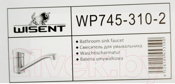 Изображение товара Смеситель Wisent WP745-310-2