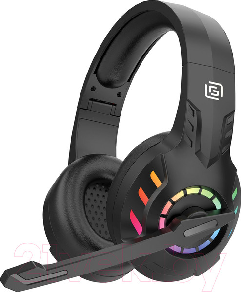 Изображение товара Наушники-гарнитура Оклик HS-L420G (черный)