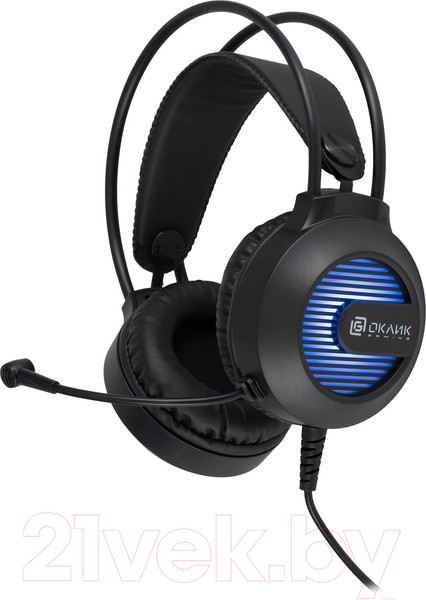 Изображение товара Наушники-гарнитура Оклик HS-L300G (белый)