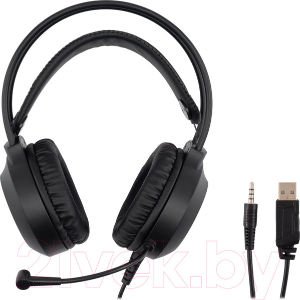 Изображение товара Наушники-гарнитура Оклик HS-L300G (белый)