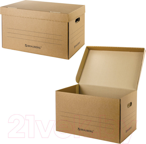 Изображение товара Коробка архивная Brauberg Делопроизводство / 126523