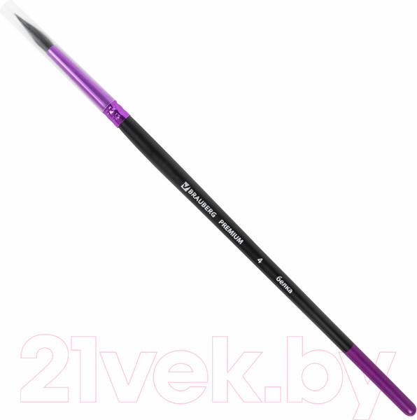 Изображение товара Кисть для рисования Brauberg Premium. Белка №4 / 200973 (круглая)