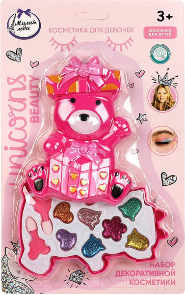 Изображение товара Тени для век детские Милая Леди J489-H40394-UNI-ML