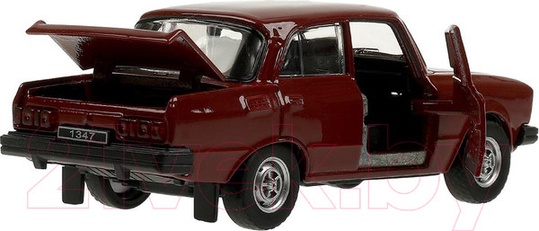 Изображение товара Автомобиль игрушечный Технопарк Ретро-модель / AZLK2140M-12-CRY (вишневый)
