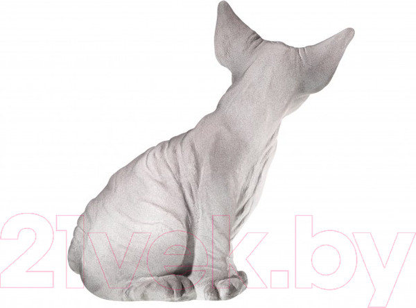 Изображение товара Копилка Elan Gallery Кошка Сфинкс / 140380 (серый/розовый)