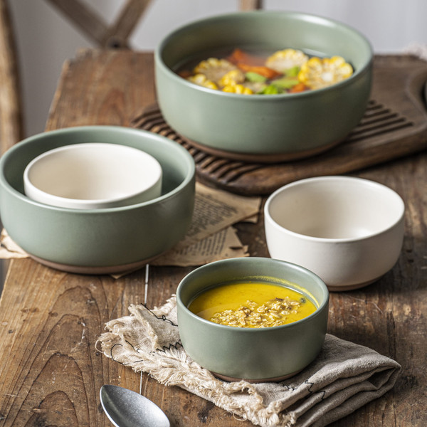 Изображение товара Салатник AksHome Sand Edge 11x6 (болотный)