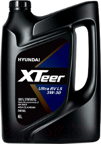 Изображение товара Моторное масло Hyundai XTeer Ultra RV LS 5W30 / 1060001 (6л)