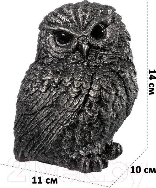 Изображение товара Копилка Elan Gallery Совушка / 140388 (графит)