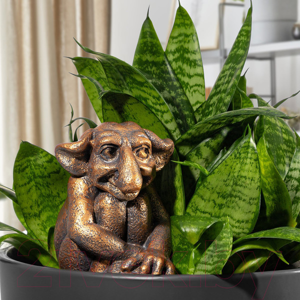 Изображение товара Фигурка для сада Elan Gallery Тролль / 140367 (темное золото)