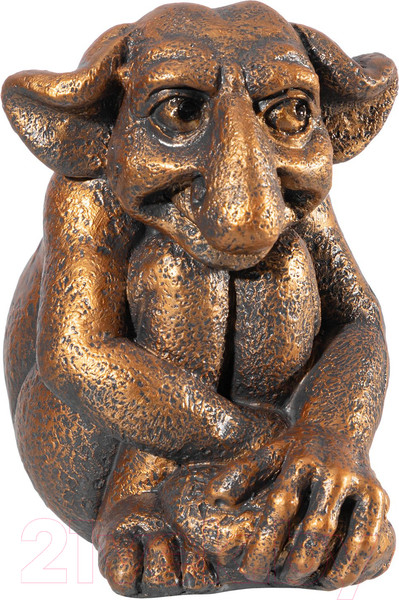 Изображение товара Фигурка для сада Elan Gallery Тролль / 140367 (темное золото)