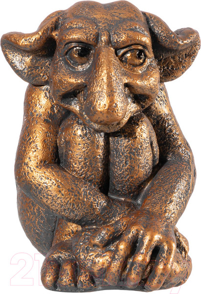 Изображение товара Фигурка для сада Elan Gallery Тролль / 140367 (темное золото)