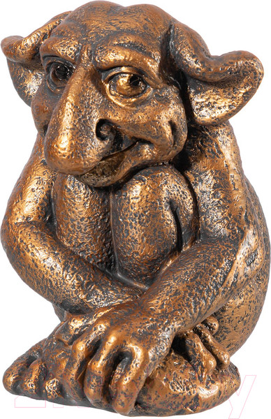 Изображение товара Фигурка для сада Elan Gallery Тролль / 140367 (темное золото)