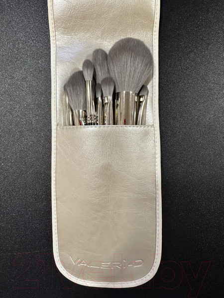 Изображение товара Кейс для кистей Valeri-D Ф55 (жемчужный, искусственная кожа)