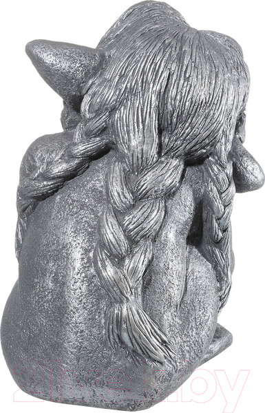 Изображение товара Фигурка для сада Elan Gallery Тролль Василиса / 140373 (серебро)
